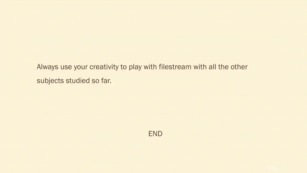 always use your creativity to play with