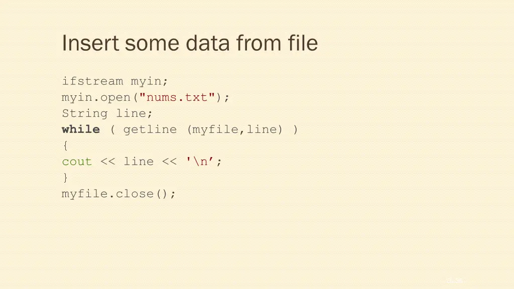 insert some data from file 3