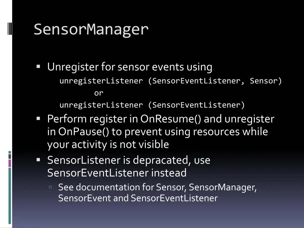 sensormanager 2