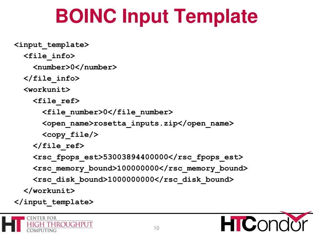 boinc input template