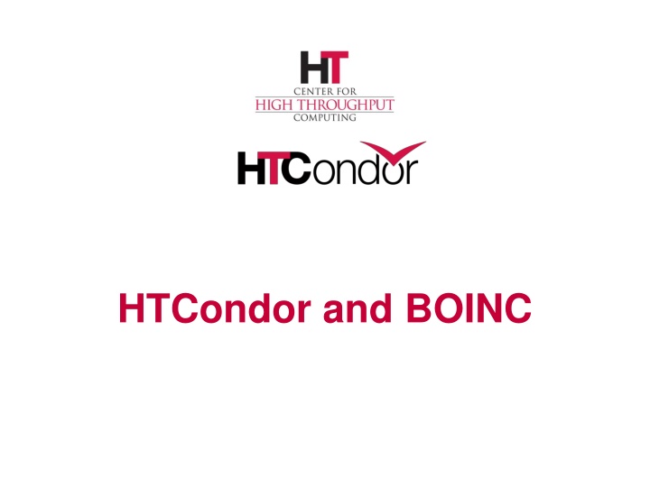 htcondor and boinc