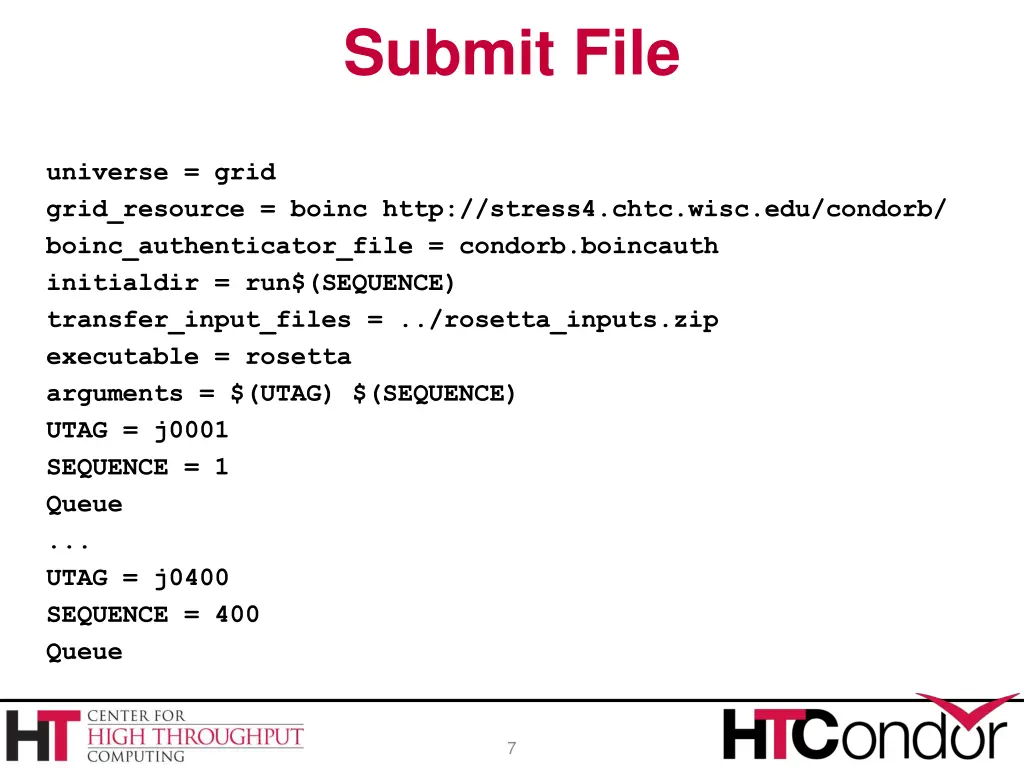 submit file