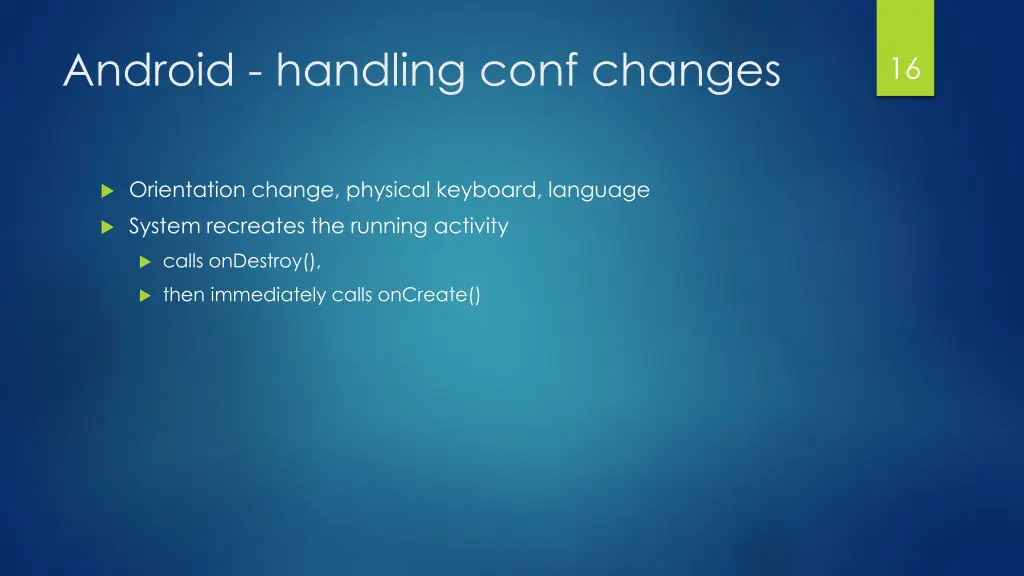 android handling conf changes