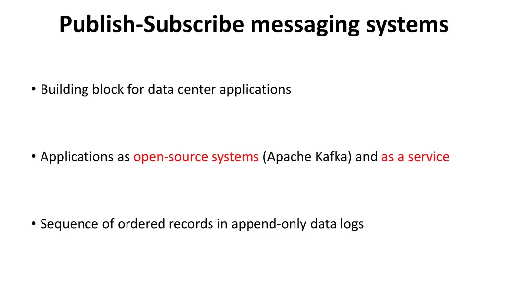 publish subscribe messaging systems 1