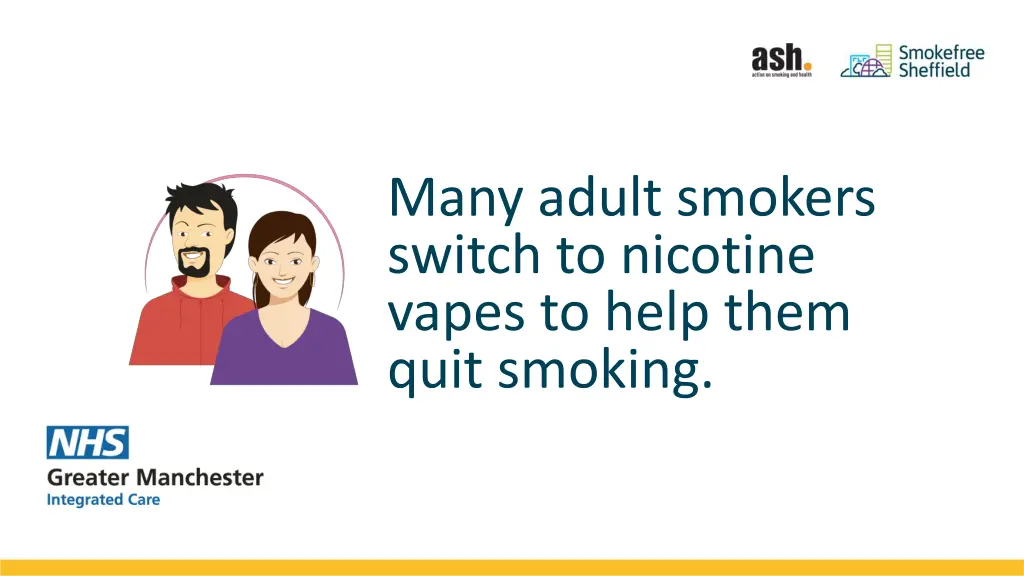 many adult smokers switch to nicotine vapes