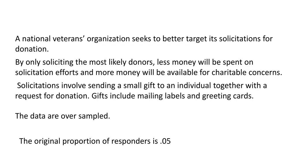 a national veterans organization seeks to better
