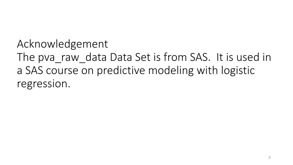 acknowledgement the pva raw data data set is from