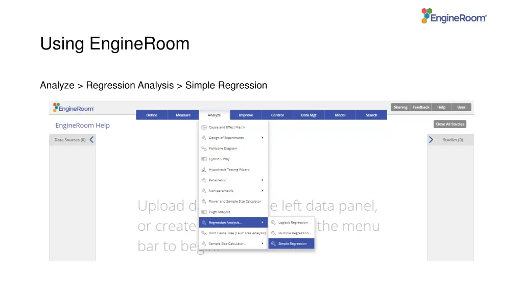 using engineroom