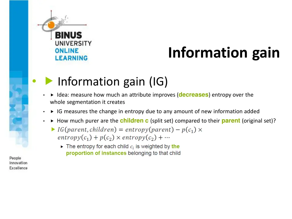information gain
