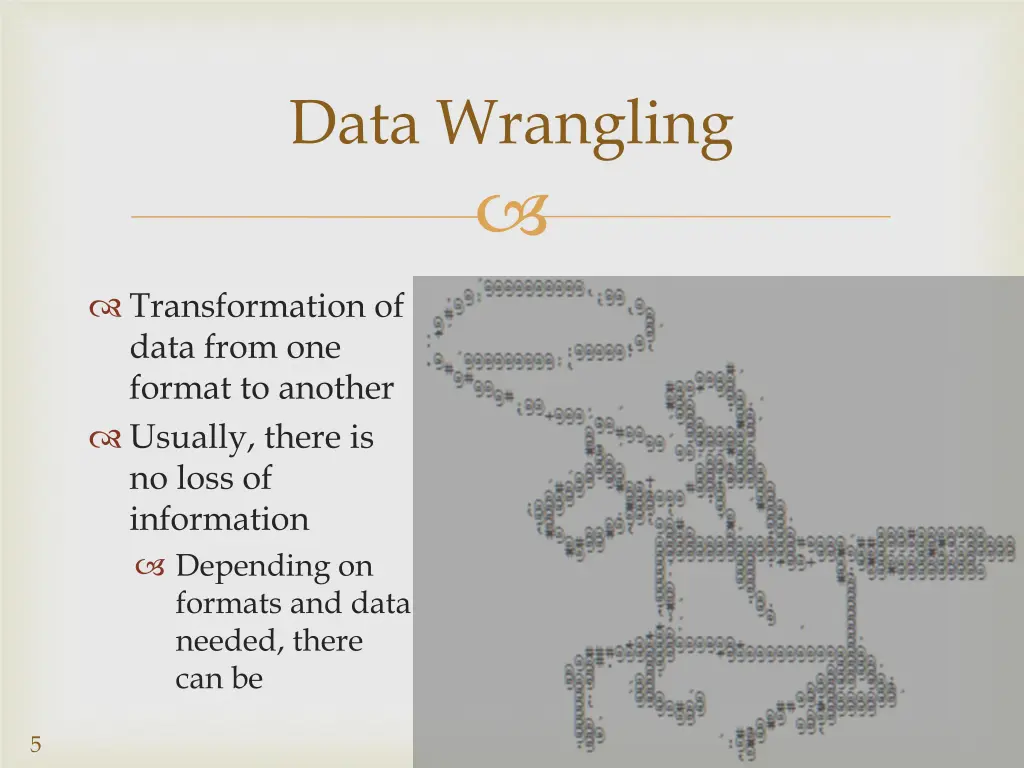 data wrangling