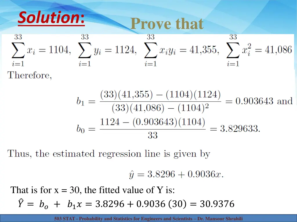 solution