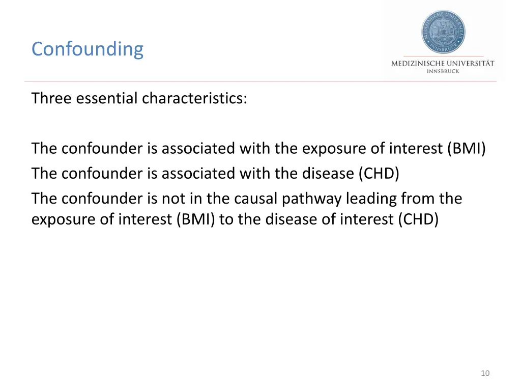 confounding 1
