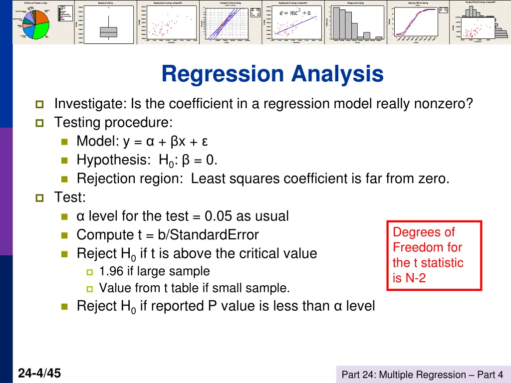 regression analysis