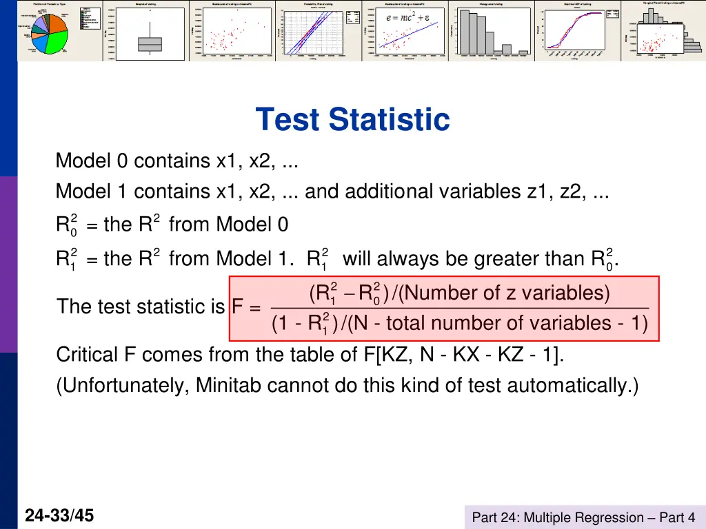 test statistic
