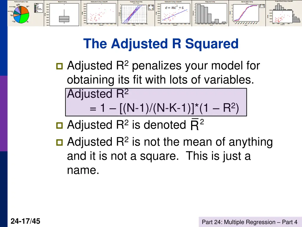 the adjusted r squared
