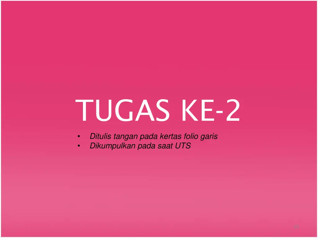 tugas ke 2