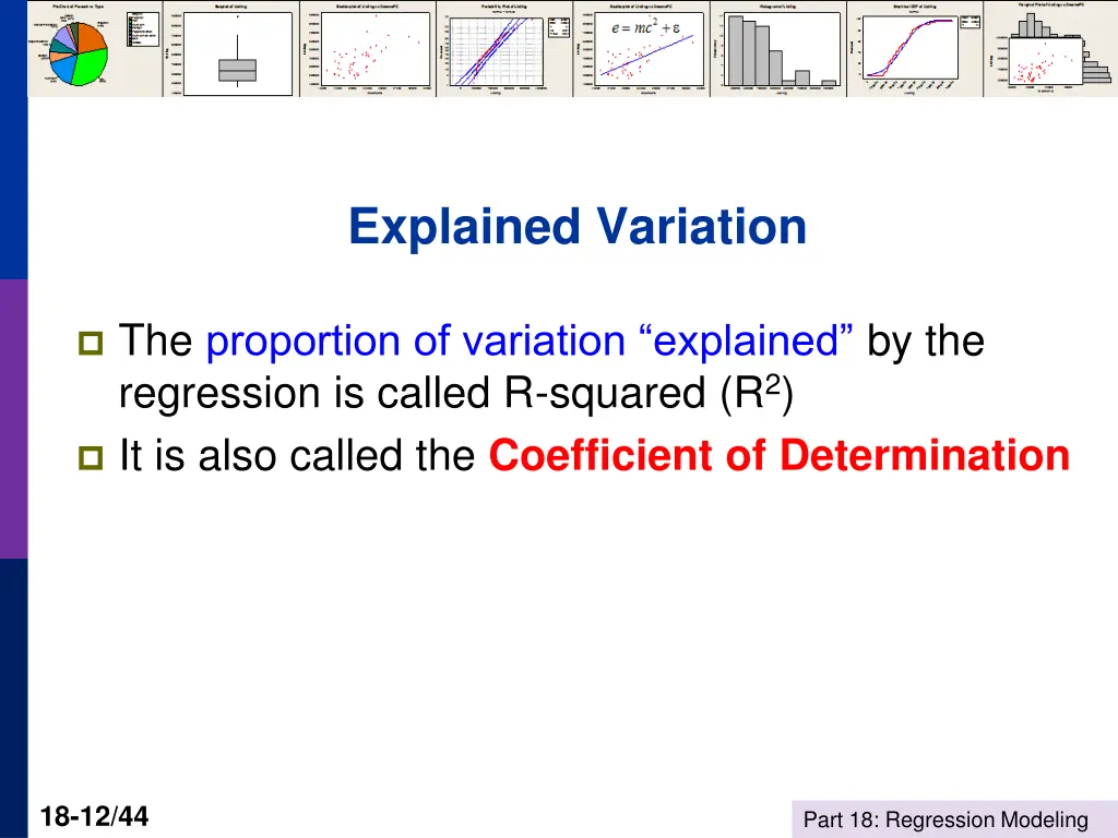 explained variation