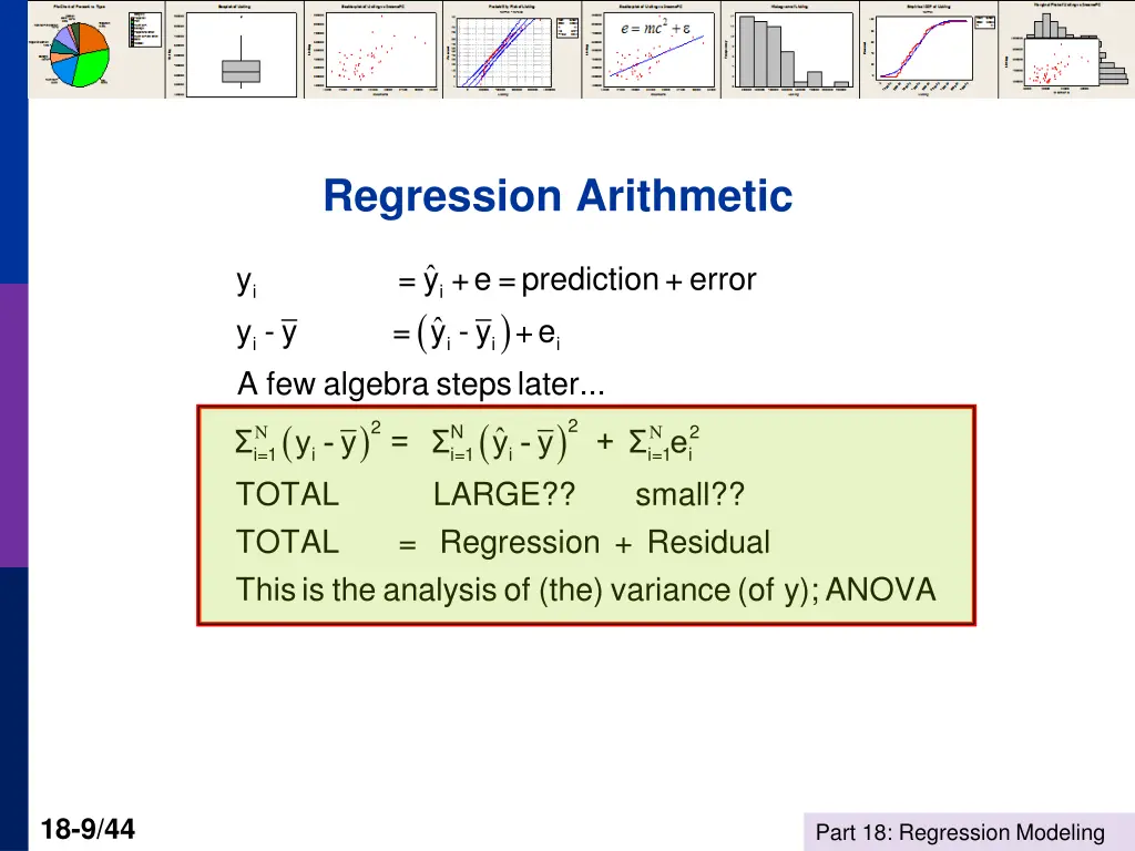 regression arithmetic