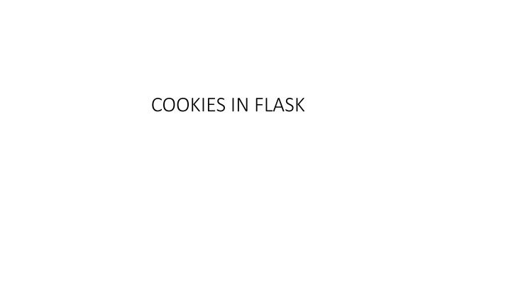 cookies in flask