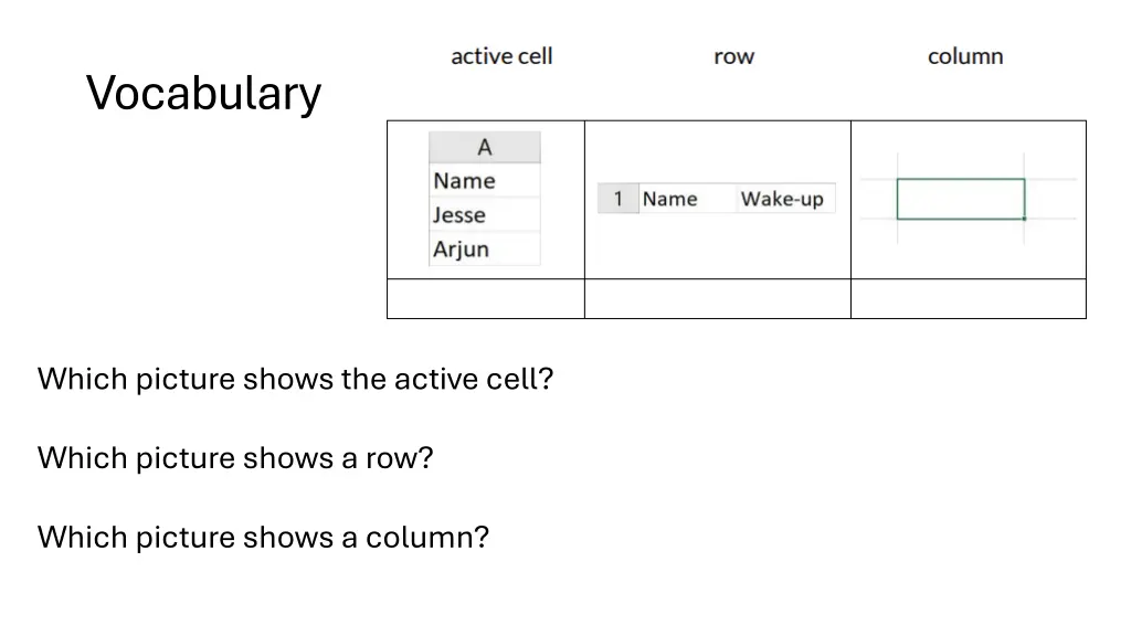 vocabulary