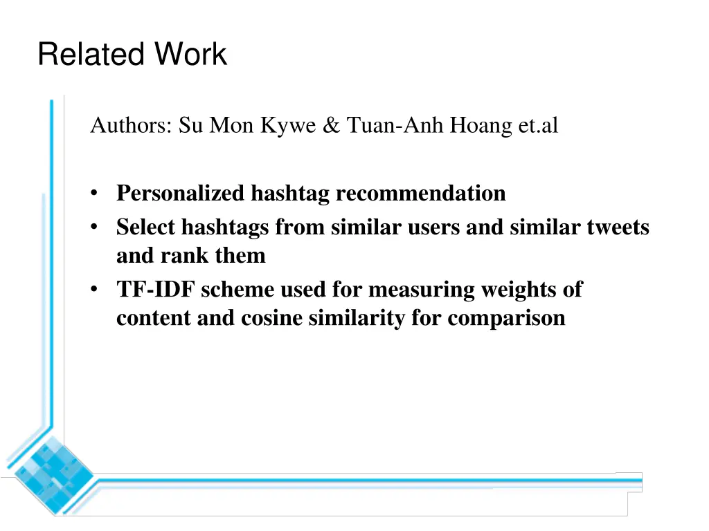 related work