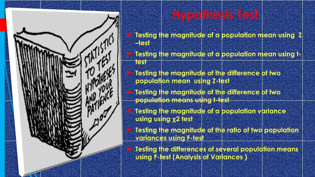 hypothesis test
