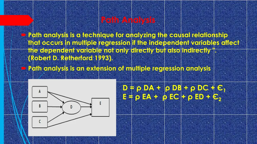 path analysis