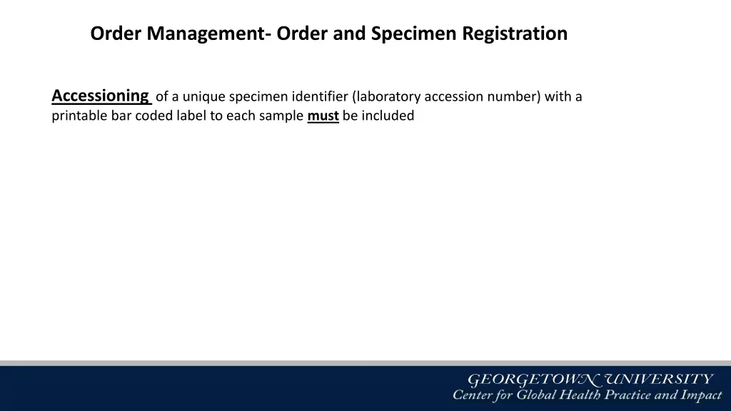 order management order and specimen registration 2