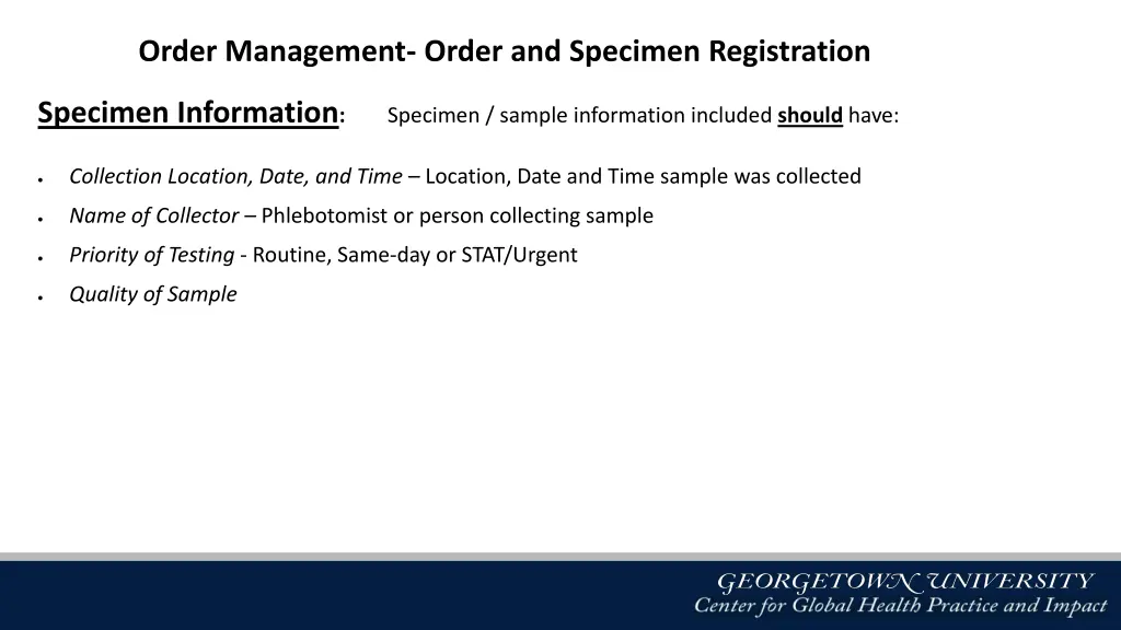 order management order and specimen registration 4