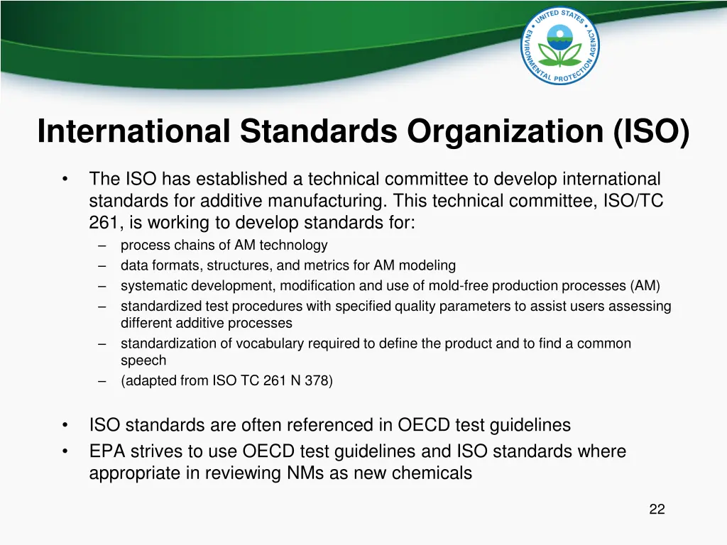 international standards organization iso