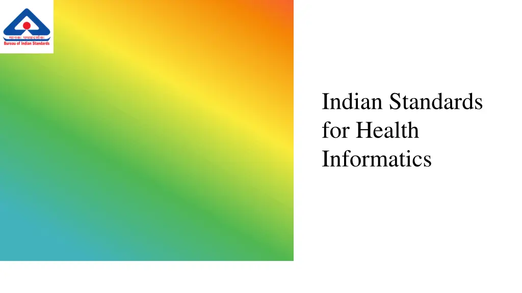 indian standards for health informatics