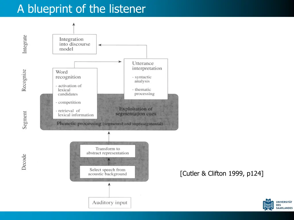 a blueprint of the listener