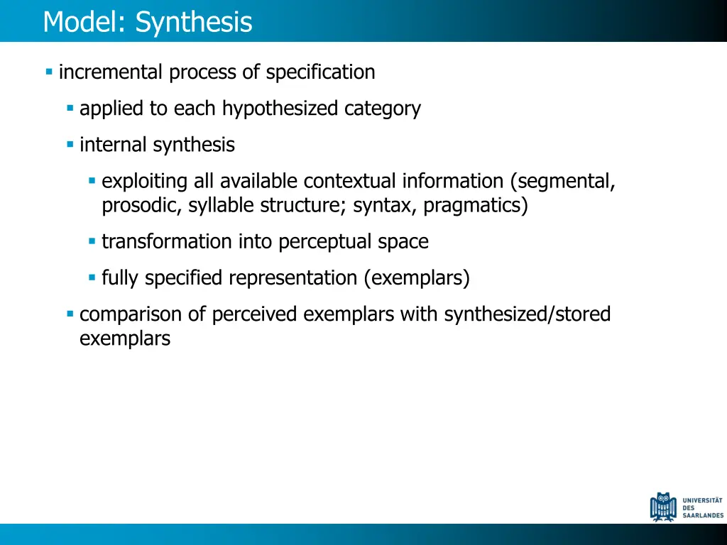 model synthesis
