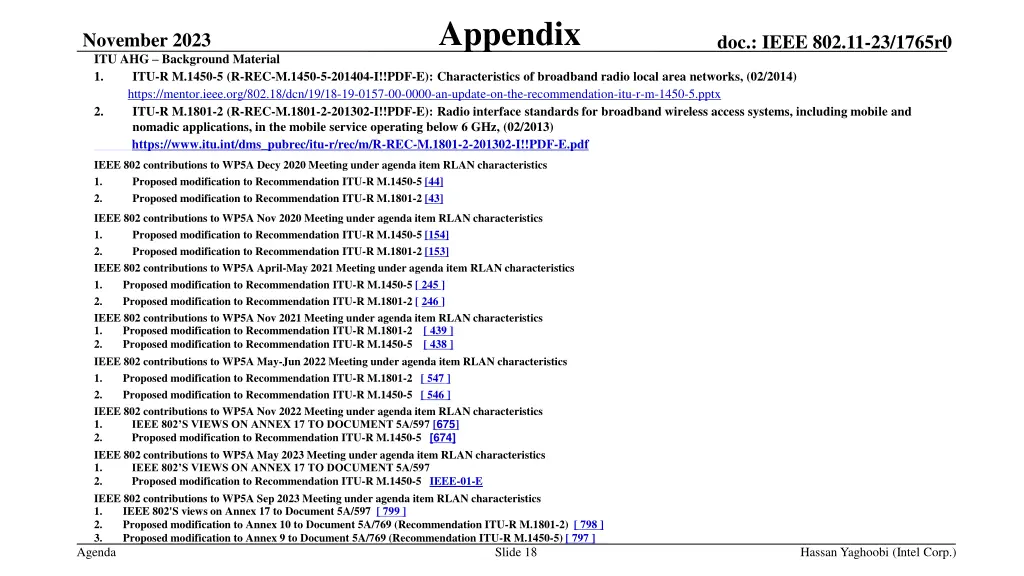 appendix