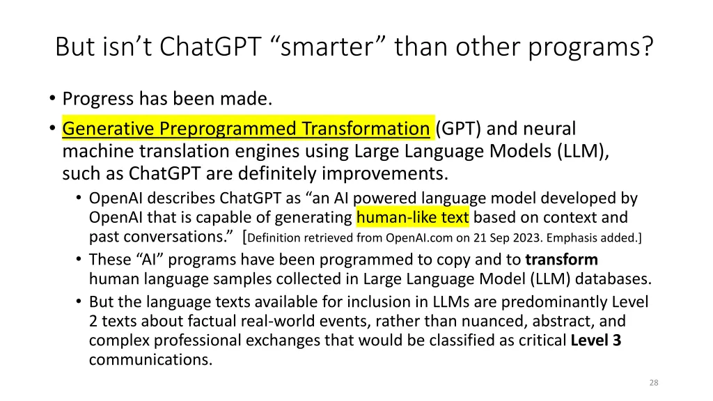 but isn t chatgpt smarter than other programs