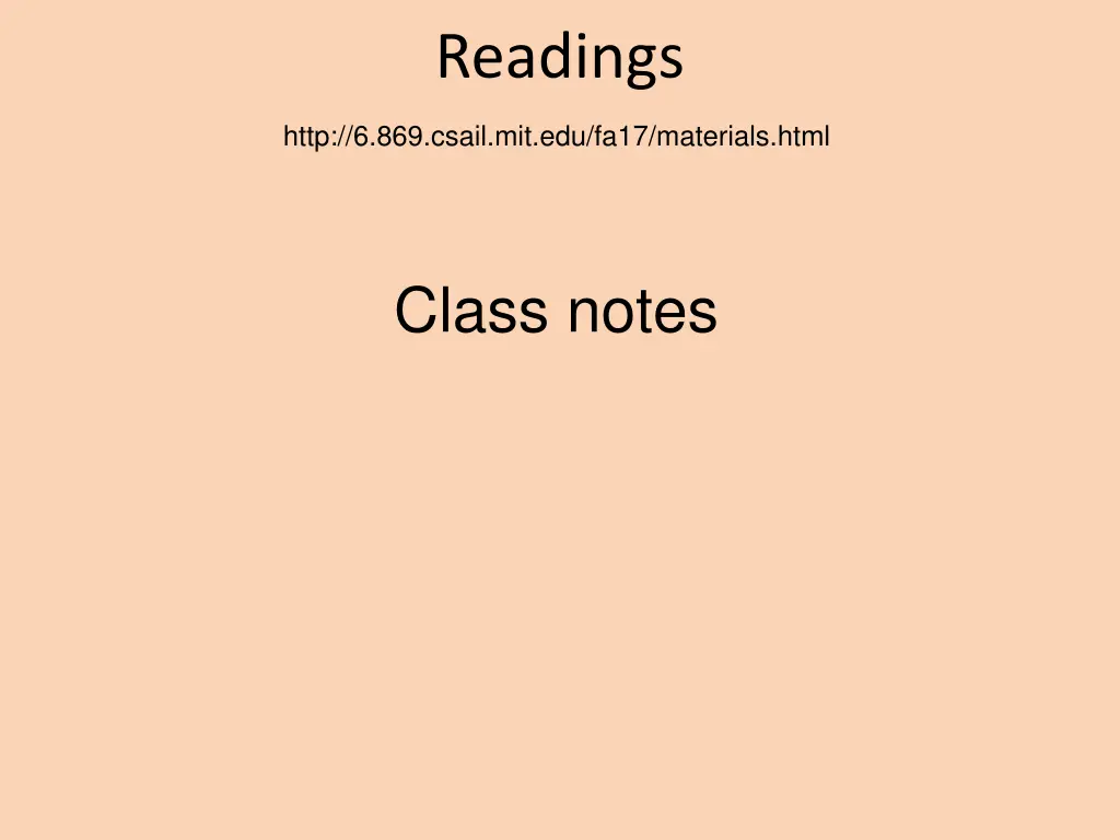 readings 1