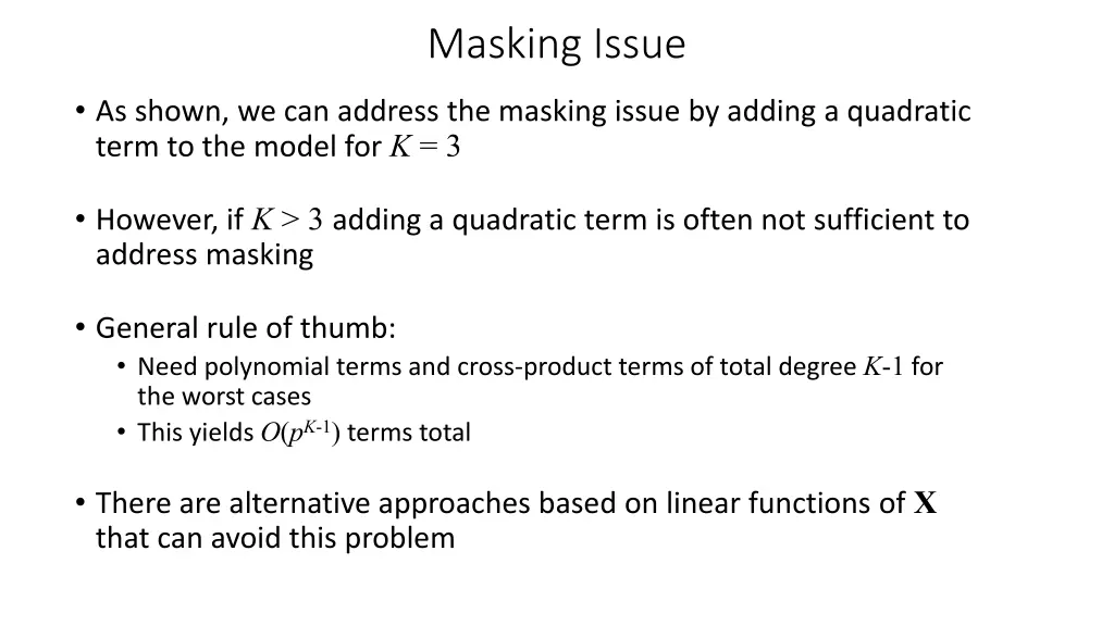 masking issue 2
