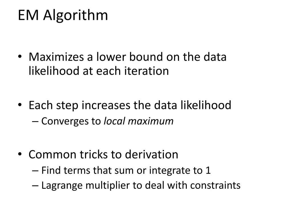 em algorithm