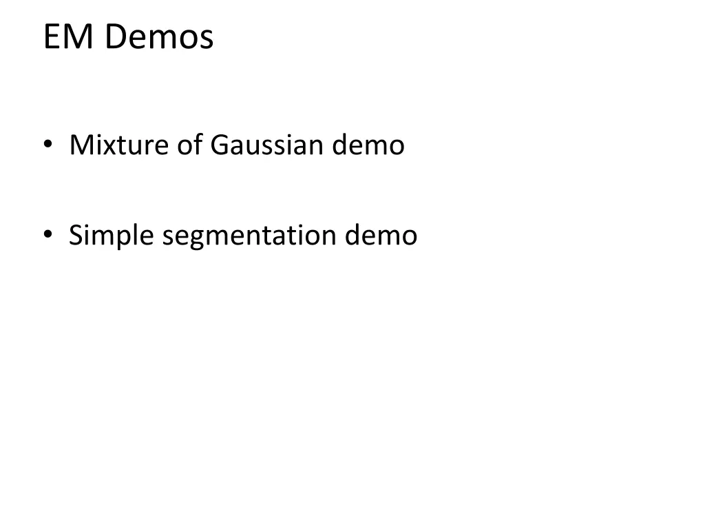 em demos