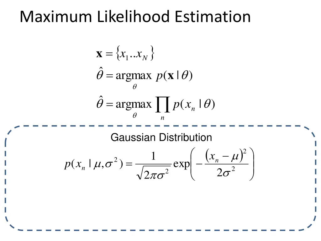 maximum likelihood estimation 2