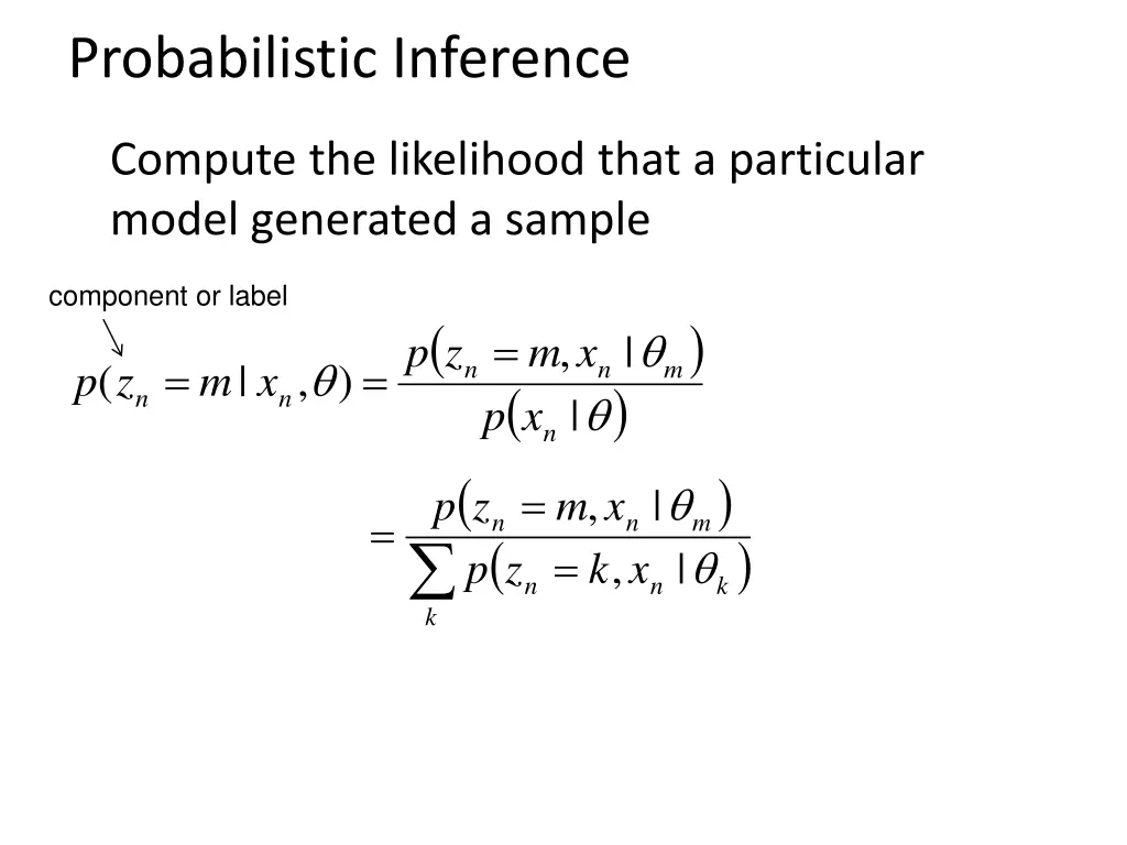probabilistic inference 3