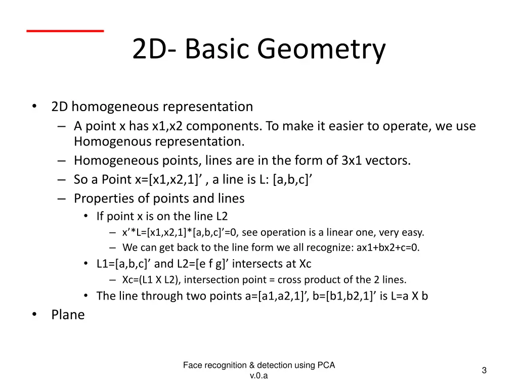 2d basic geometry