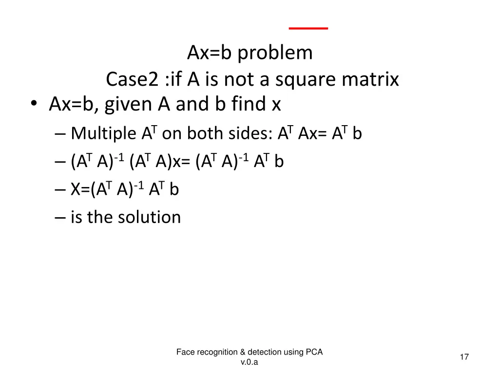 ax b problem 1