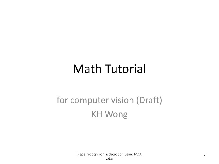 math tutorial