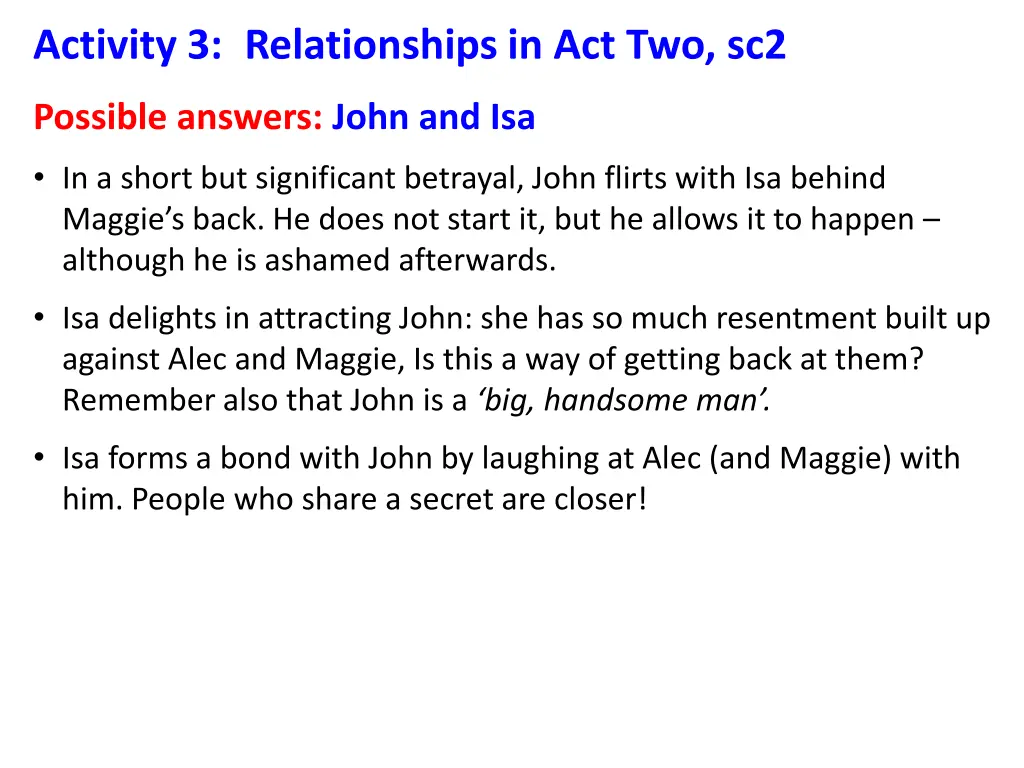 activity 3 relationships in act two sc2 8