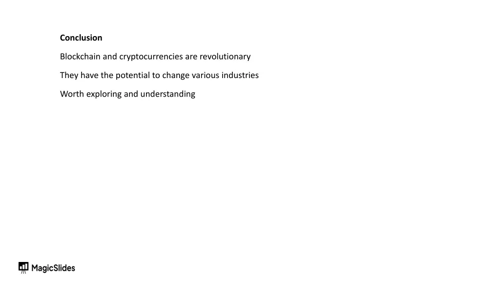 conclusion