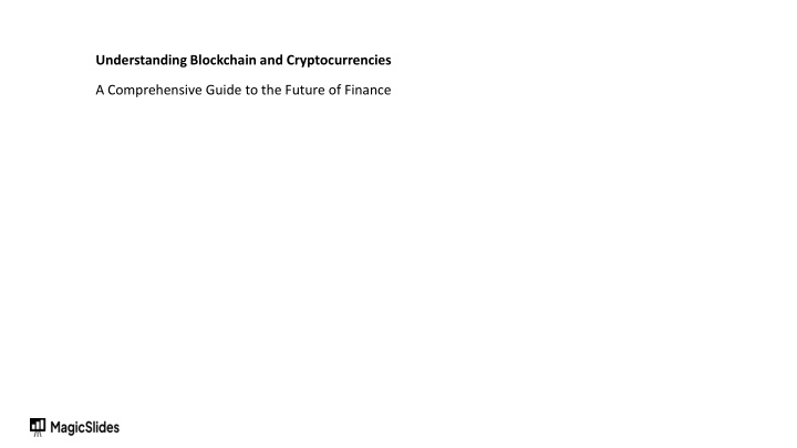 understanding blockchain and cryptocurrencies