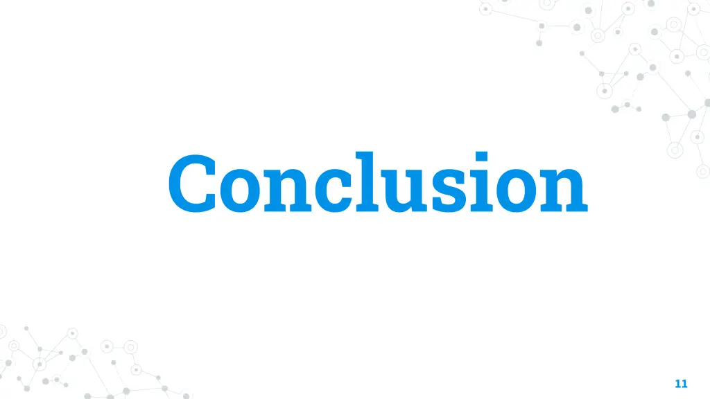 conclusion