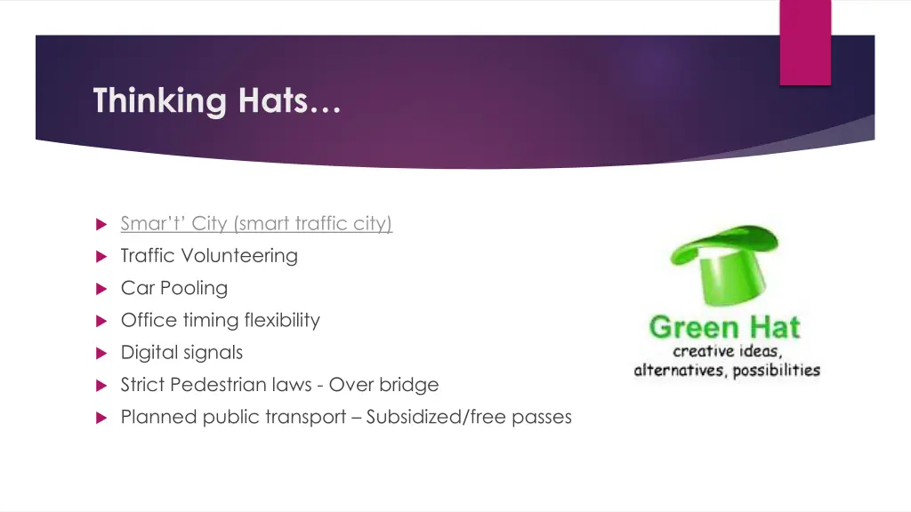 thinking hats 1