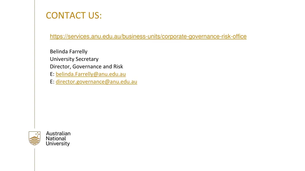 contact us